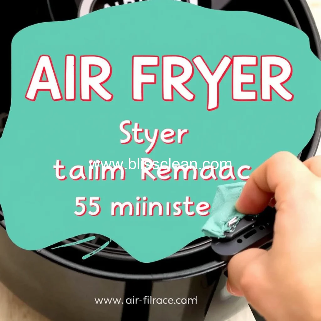 Read more about the article Air fryer stain removal hack: effortless clean in 5 minutes!