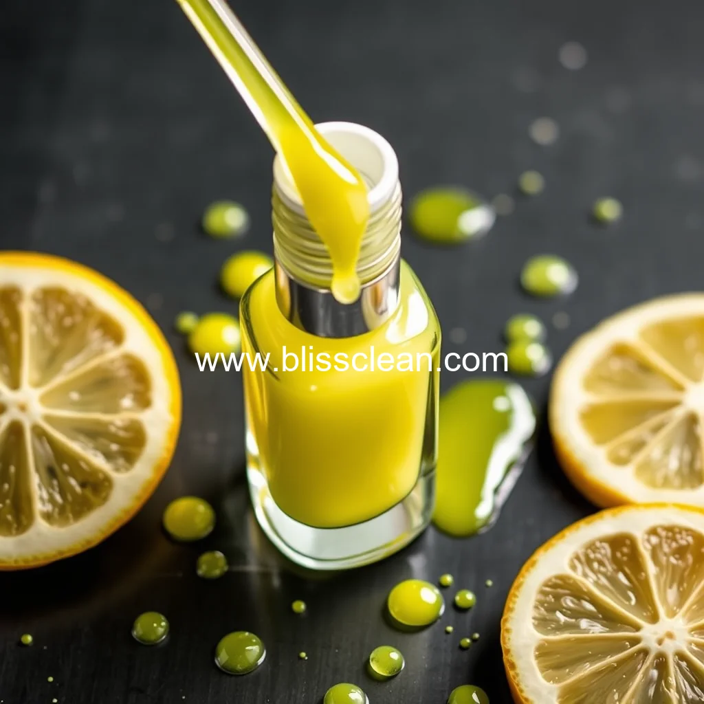 Read more about the article Quick lemon juice fix for spilled nail polish!