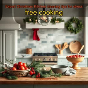 Read more about the article Expert Christmas Kitchen cleaning tips for stress  free cooking