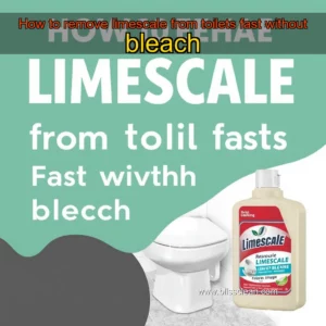 Read more about the article How to remove limescale from toilets fast without bleach