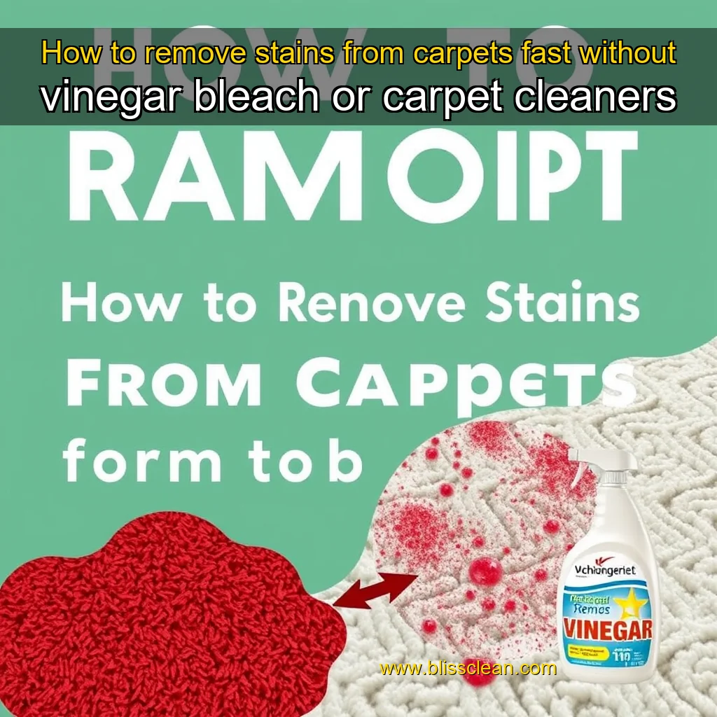 You are currently viewing How to remove stains from carpets fast without vinegar  bleach or carpet cleaners