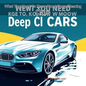 Read more about the article What You Need To Know About Deep Cleaning Cars