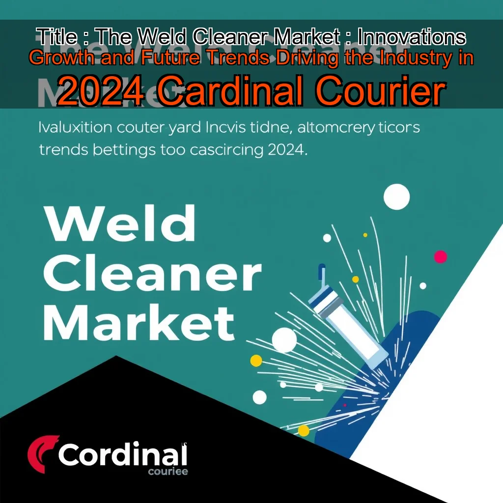 You are currently viewing Title : The Weld Cleaner Market : Innovations  Growth  and Future Trends Driving the Industry in 2024  Cardinal Courier