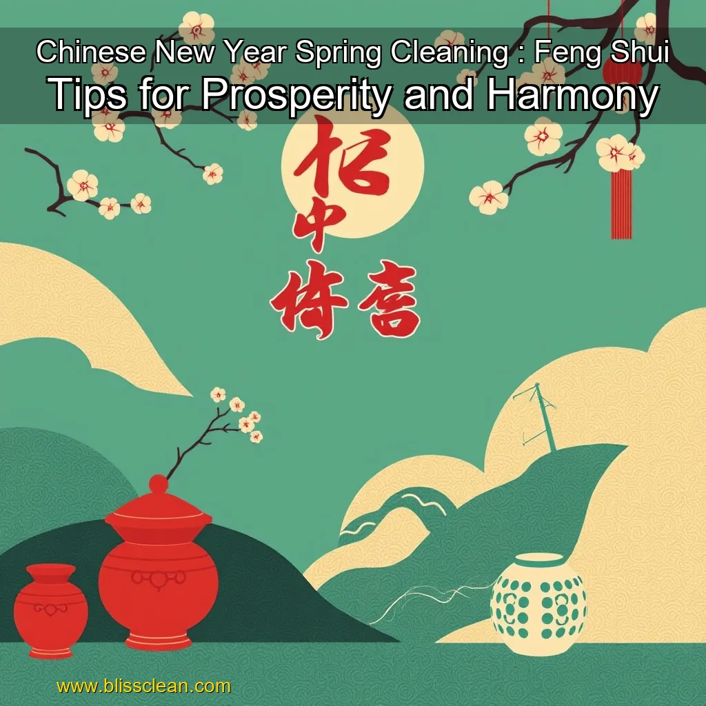 You are currently viewing Chinese New Year Spring Cleaning : Feng Shui Tips for Prosperity and Harmony