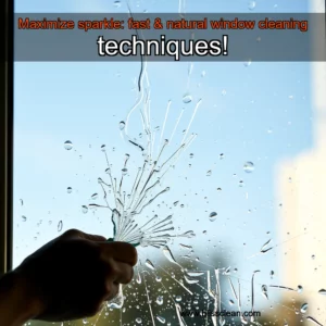 Read more about the article Maximize sparkle: fast & natural window cleaning techniques!