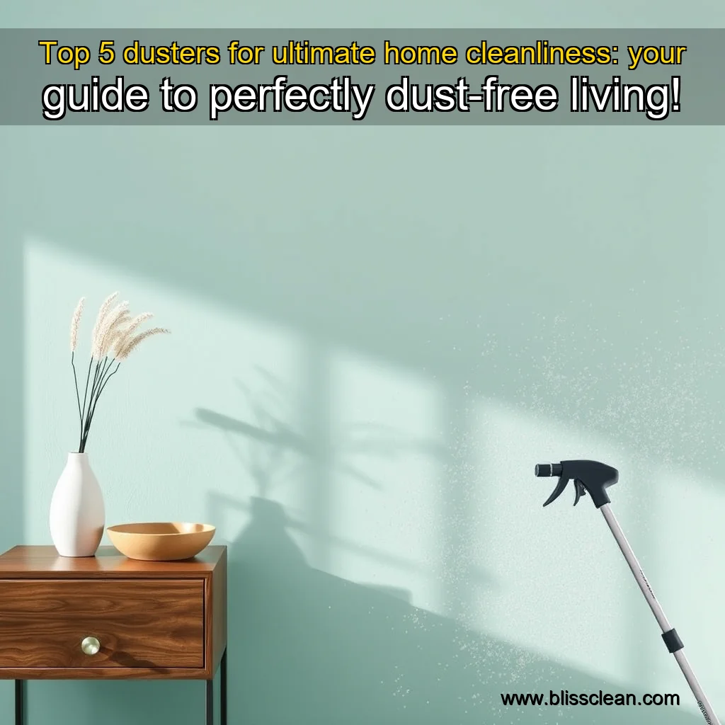 You are currently viewing Top 5 dusters for ultimate home cleanliness: your guide to perfectly dust-free living!