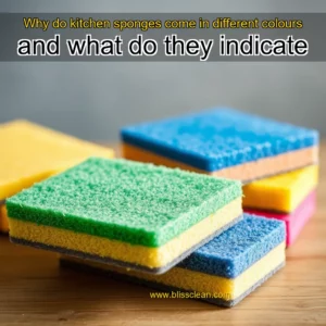 Read more about the article Why do kitchen sponges come in different colours and what do they indicate