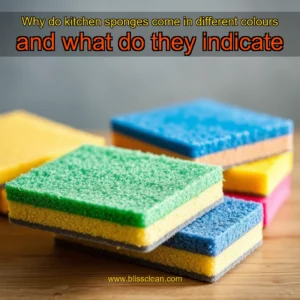 Read more about the article Why do kitchen sponges come in different colours and what do they indicate