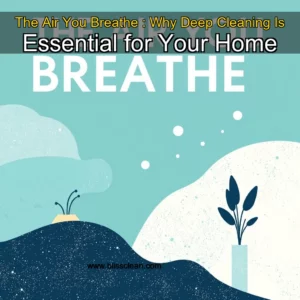 Read more about the article The Air You Breathe : Why Deep Cleaning Is Essential for Your Home
