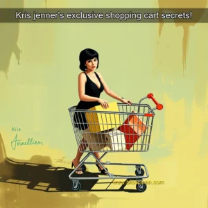 Read more about the article Kris jenner’s exclusive shopping cart secrets!