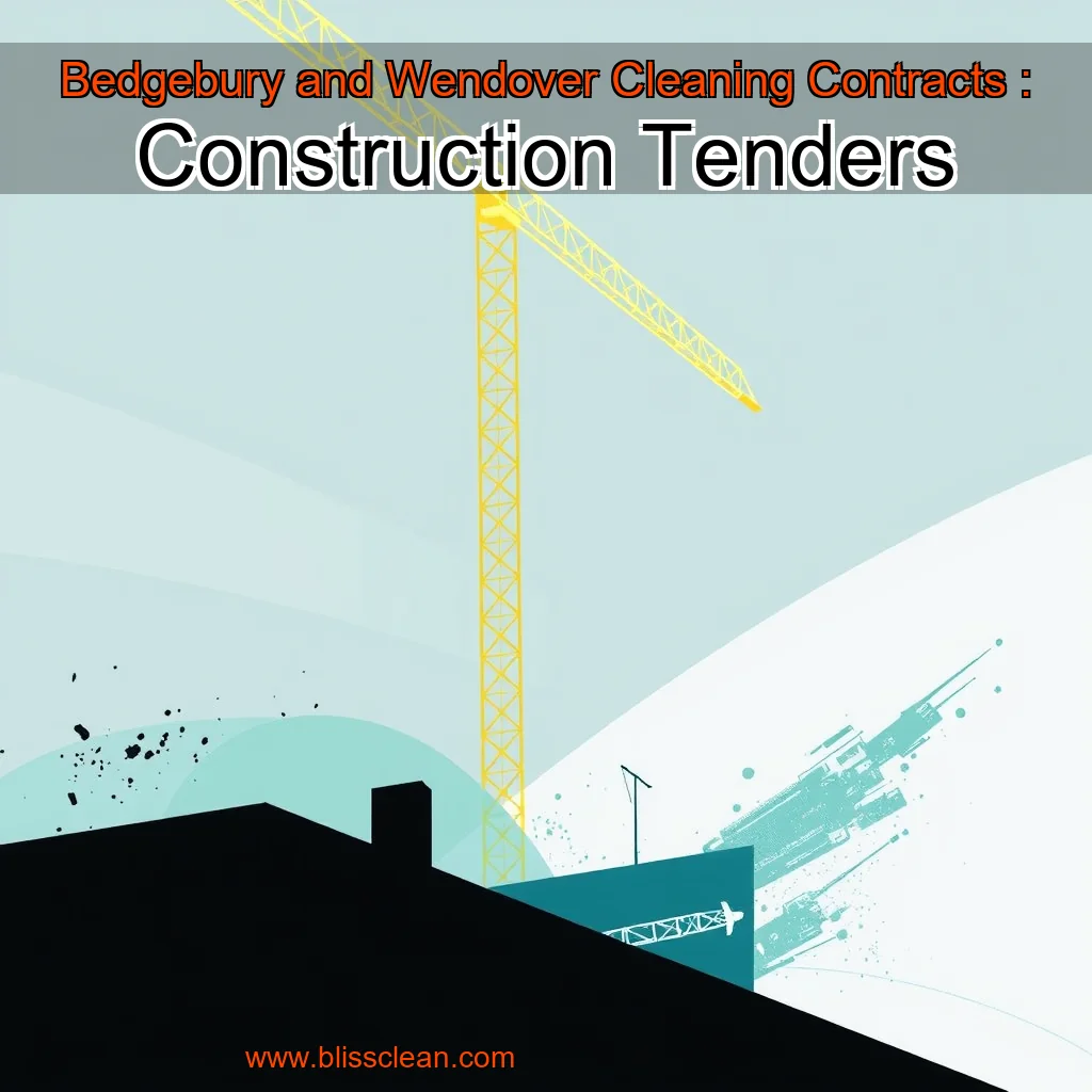Read more about the article Bedgebury and Wendover Cleaning Contracts :  Construction Tenders