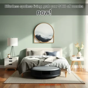 Read more about the article Effortless spotless living: grab your $100 off roomba now!