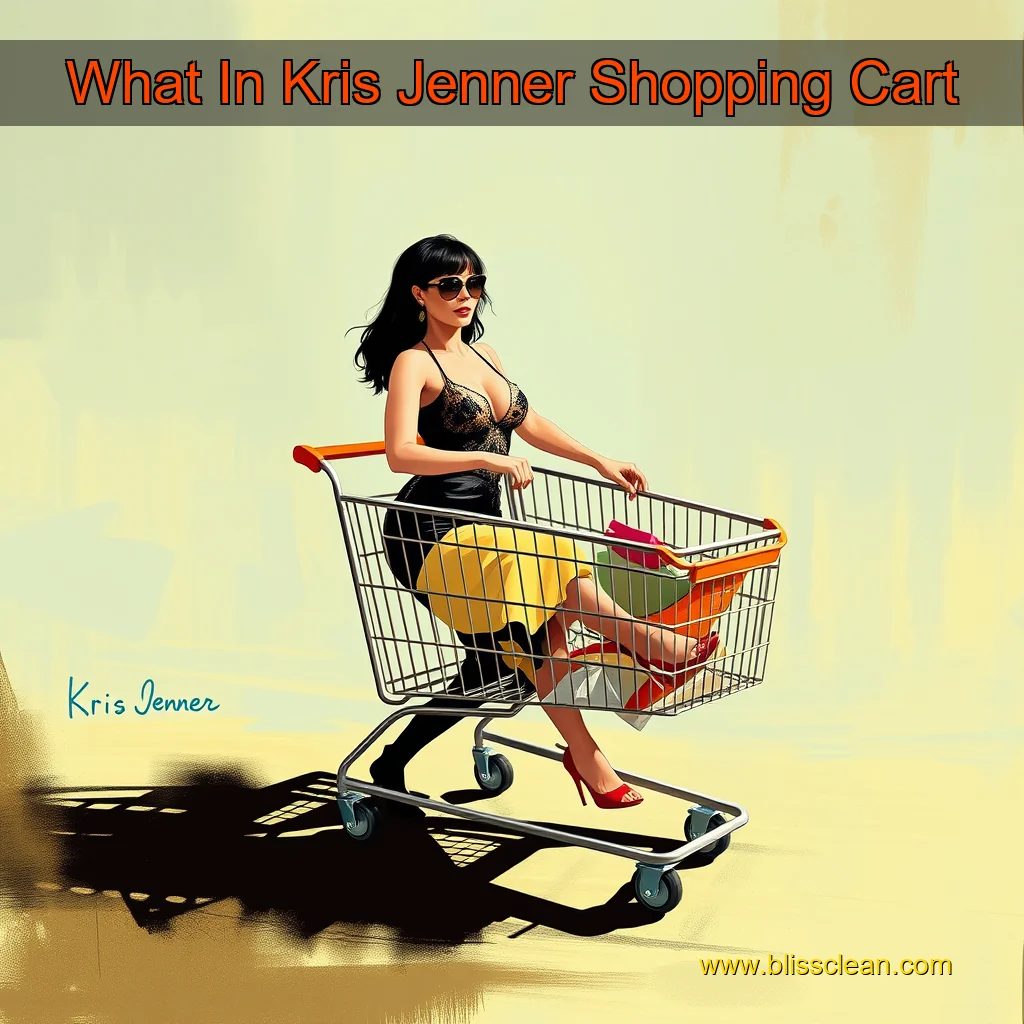 You are currently viewing What In Kris Jenner Shopping Cart
