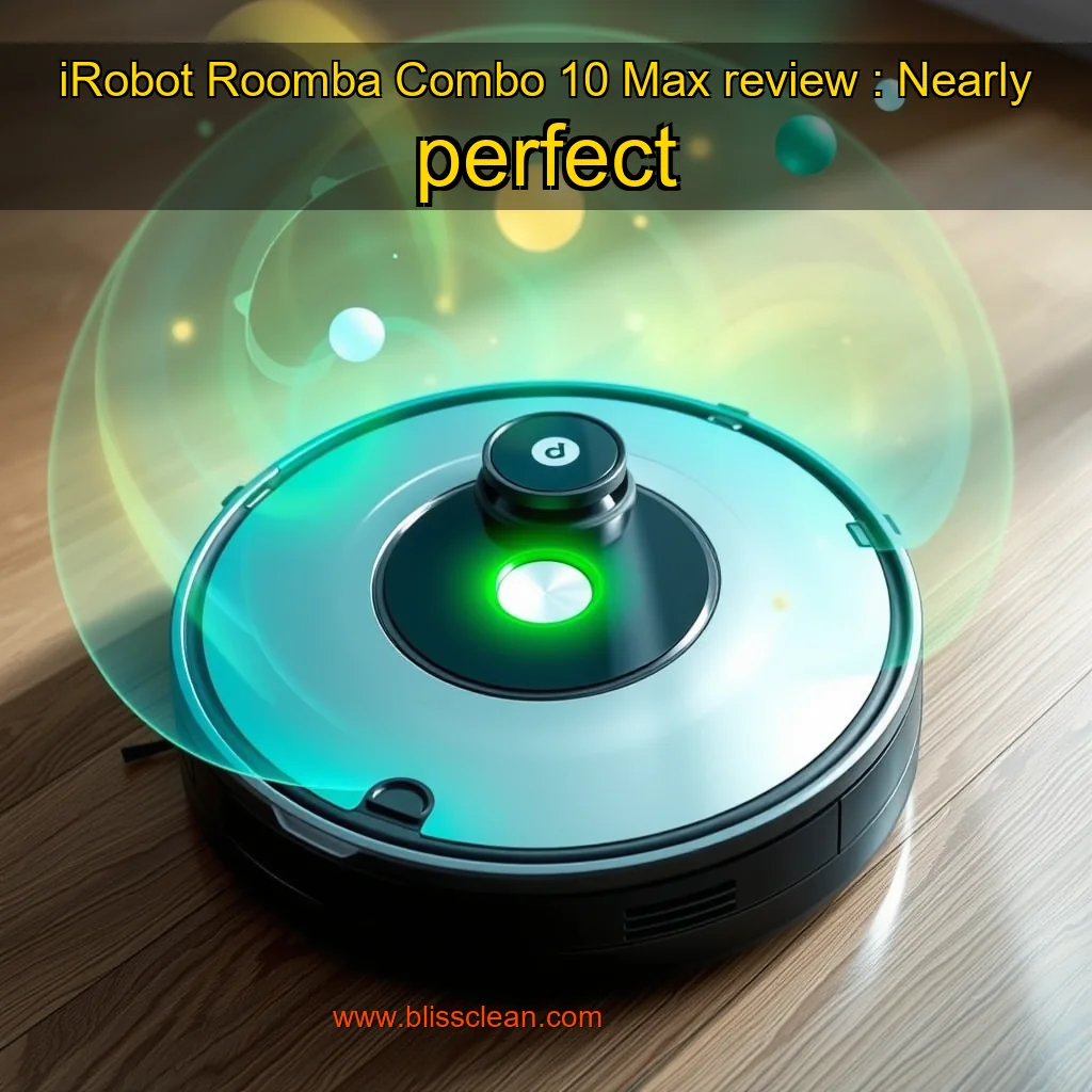 You are currently viewing iRobot Roomba Combo 10 Max review : Nearly perfect