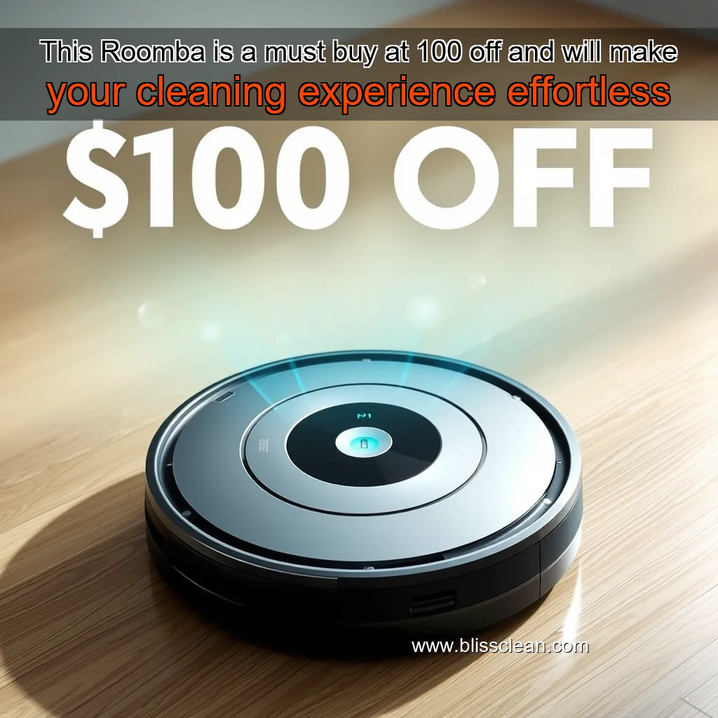 You are currently viewing This Roomba is a must  buy at 100 off and will make your cleaning experience effortless
