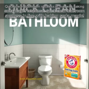 Read more about the article Quick clean bathroom spotless in five with baking soda magic!


 response: quick clean bathroom spotless in five with baking soda magic!