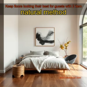 Read more about the article Keep floors looking their best for guests with 2  item natural method