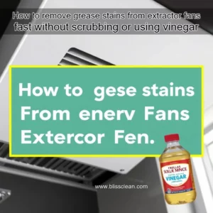 Read more about the article How to remove grease stains from extractor fans fast without scrubbing or using vinegar