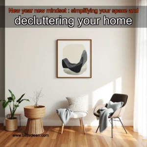 Read more about the article New year  new mindset : simplifying your space and decluttering your home