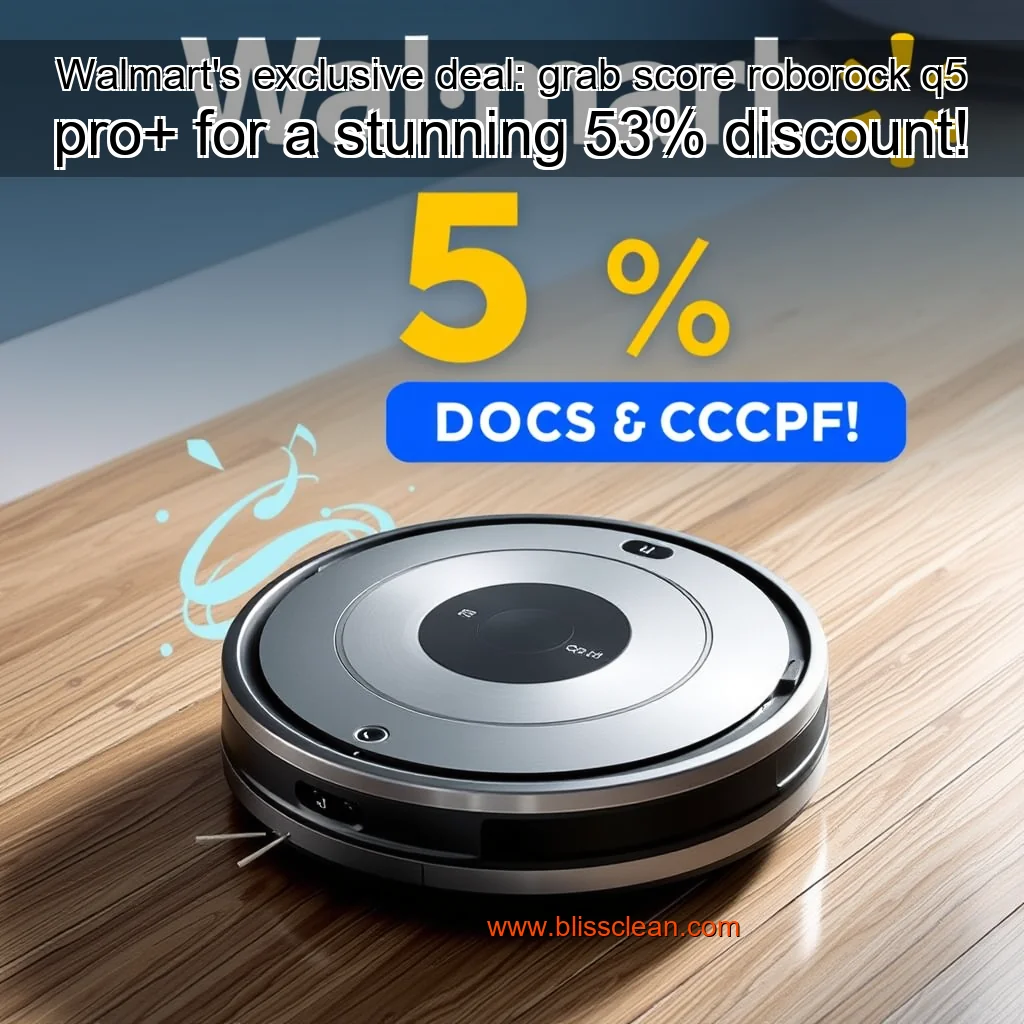 You are currently viewing Walmart’s exclusive deal: grab score roborock q5 pro+ for a stunning 53% discount!