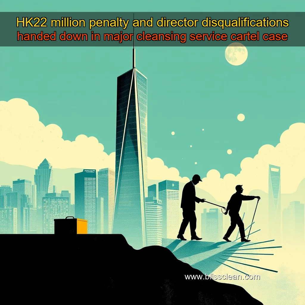 Read more about the article HK22 million penalty and director disqualifications handed down in major cleansing service cartel case