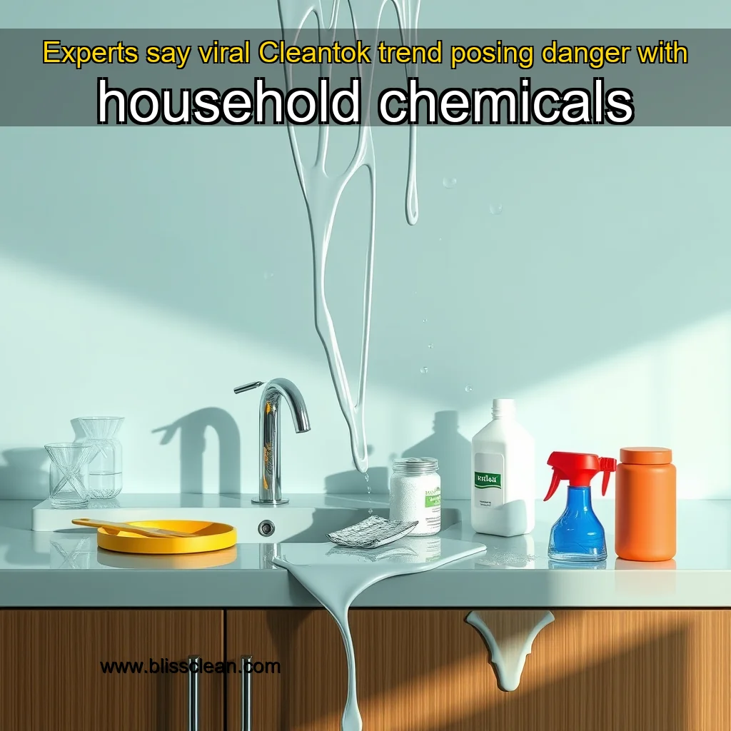 Read more about the article Experts say viral Cleantok trend posing danger with household chemicals