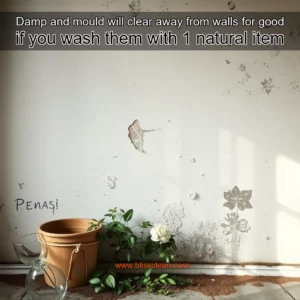 Read more about the article Damp and mould will clear away from walls for good if you wash them with 1 natural item