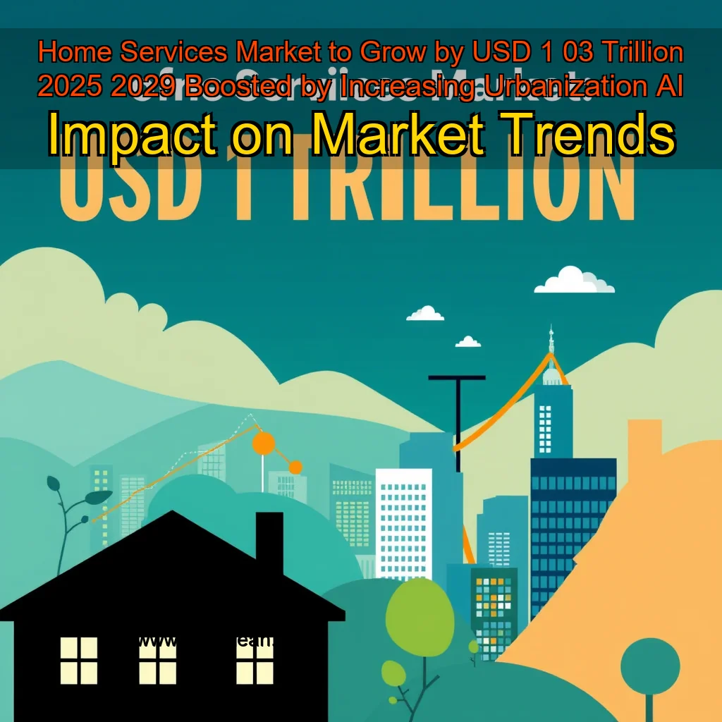 Read more about the article Home Services Market to Grow by USD 1  03 Trillion  2025  2029  Boosted by Increasing Urbanization  AI Impact on Market Trends
