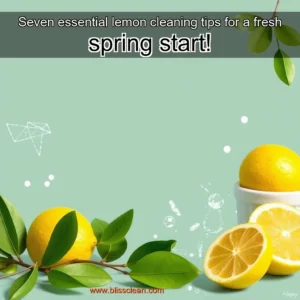 Read more about the article Seven essential lemon cleaning tips for a fresh spring start!