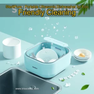 Read more about the article SterilPure : Portable Ultrasonic Dishwasher for Eco  Friendly Cleaning