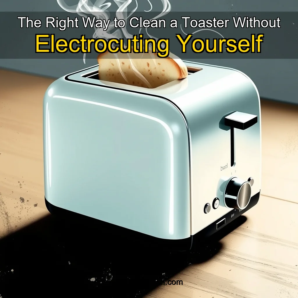 Read more about the article The Right Way to Clean a Toaster  Without Electrocuting Yourself