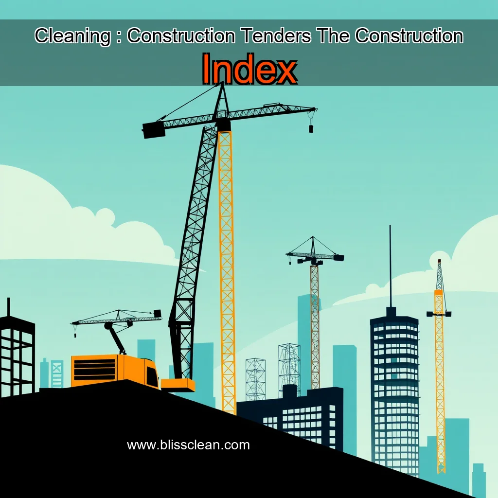 Read more about the article Cleaning :  Construction Tenders  The Construction Index