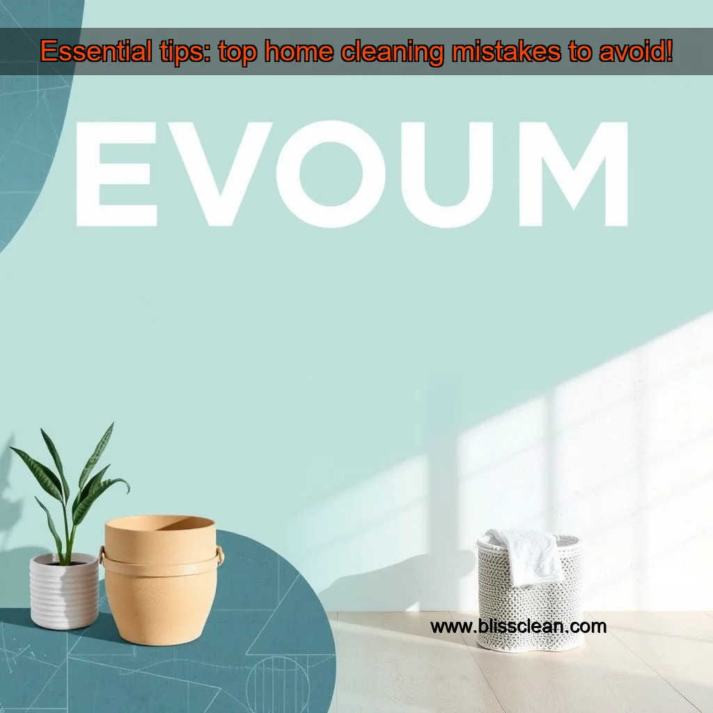 Read more about the article Essential tips: top home cleaning mistakes to avoid!