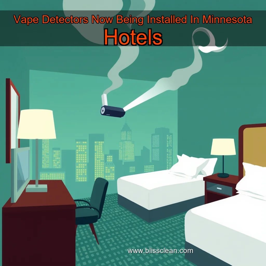 Read more about the article Vape Detectors Now Being Installed In Minnesota Hotels