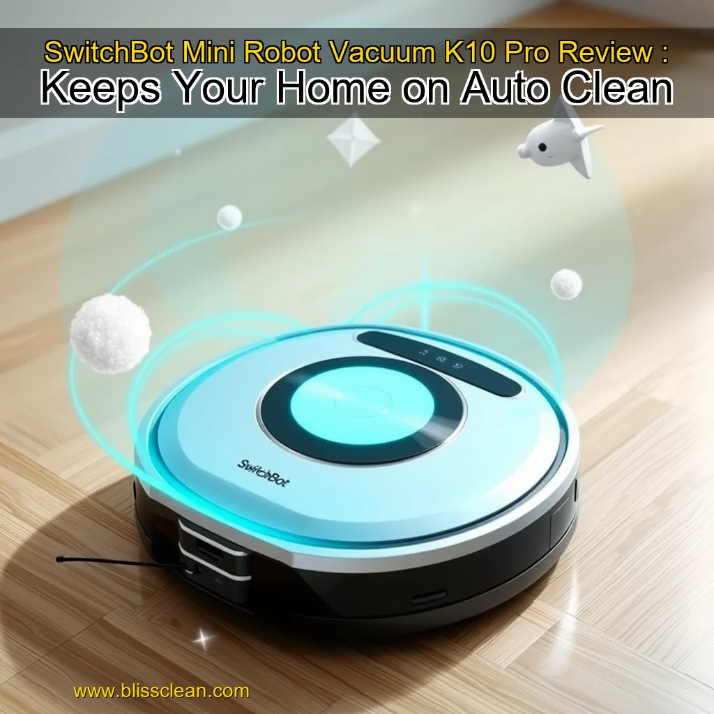 Read more about the article SwitchBot Mini Robot Vacuum K10 Pro Review : Keeps Your Home on Auto Clean