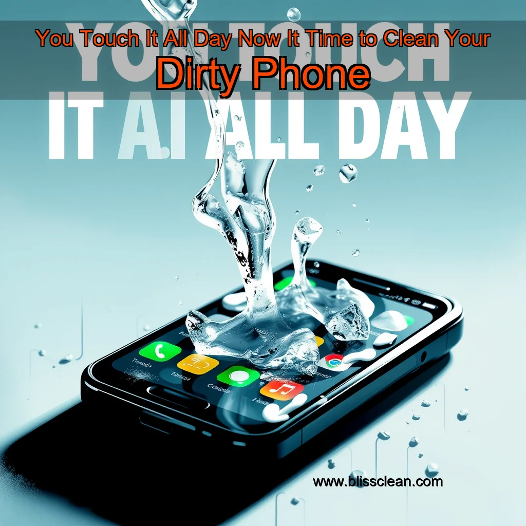 Read more about the article You Touch It All Day  Now It Time to Clean Your Dirty Phone