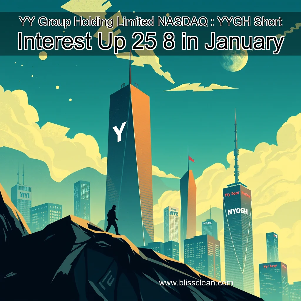 Read more about the article YY Group Holding Limited  NASDAQ : YYGH  Short Interest Up 25  8  in January