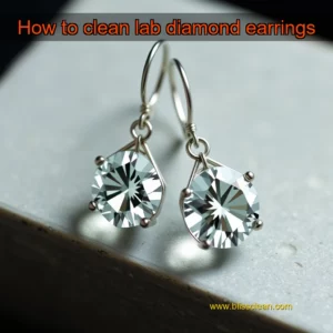 Read more about the article How to clean lab diamond earrings