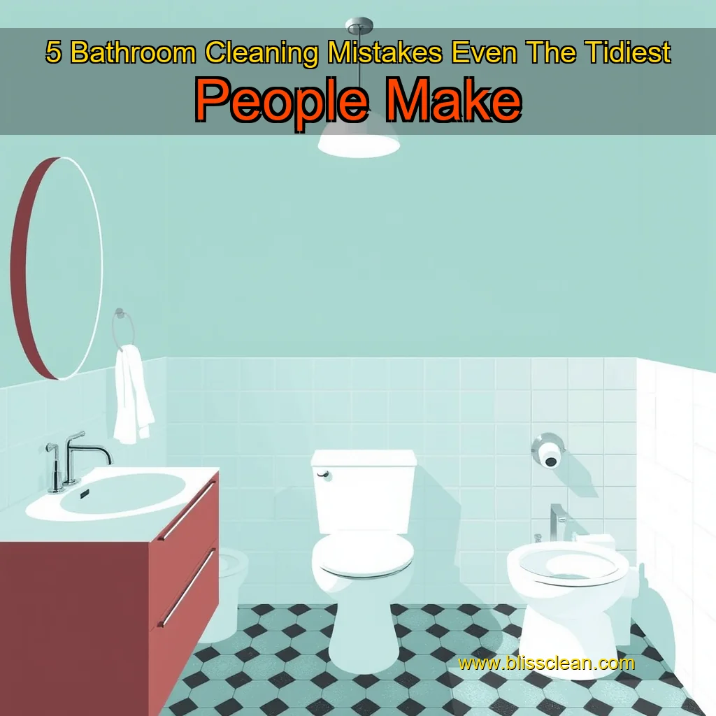 Read more about the article 5 Bathroom Cleaning Mistakes Even The Tidiest People Make