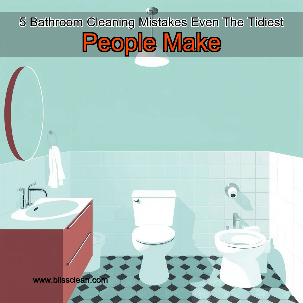 Read more about the article 5 Bathroom Cleaning Mistakes Even The Tidiest People Make