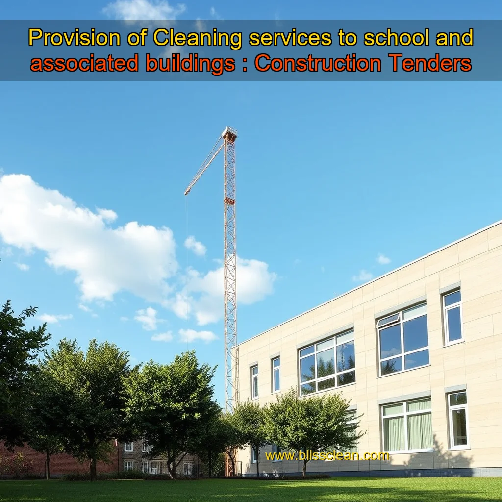 You are currently viewing Provision of Cleaning services to school and associated buildings :  Construction Tenders