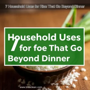 Read more about the article 7 Household Uses for Rice That Go Beyond Dinner