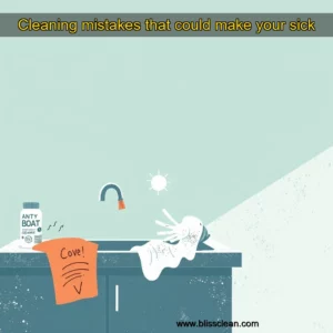 Read more about the article Cleaning mistakes that could make your sick