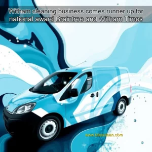 Read more about the article Witham cleaning business comes runner up for national award  Braintree and Witham Times