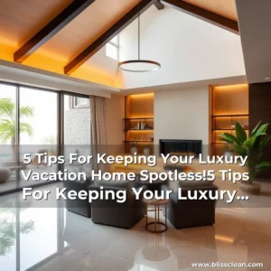Read more about the article 5 Tips For Keeping Your Luxury Vacation Home Spotless!5 Tips For Keeping Your Luxury Vacation Home Spotless!