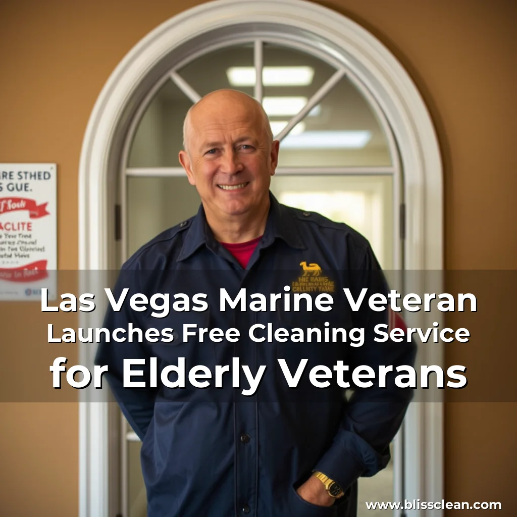 Read more about the article Las Vegas Marine Veteran Launches Free Cleaning Service for Elderly Veterans
