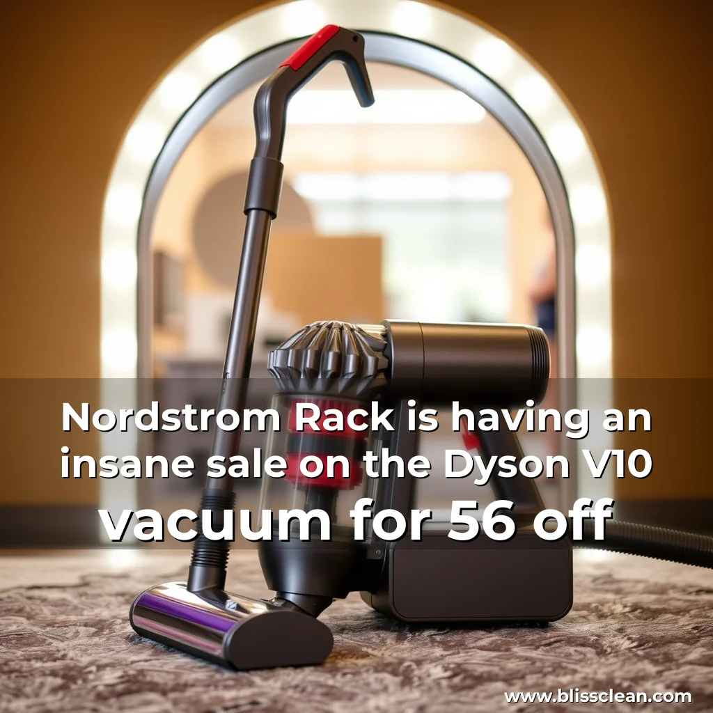 Read more about the article Nordstrom Rack is having an insane sale on the Dyson V10 vacuum for 56  off