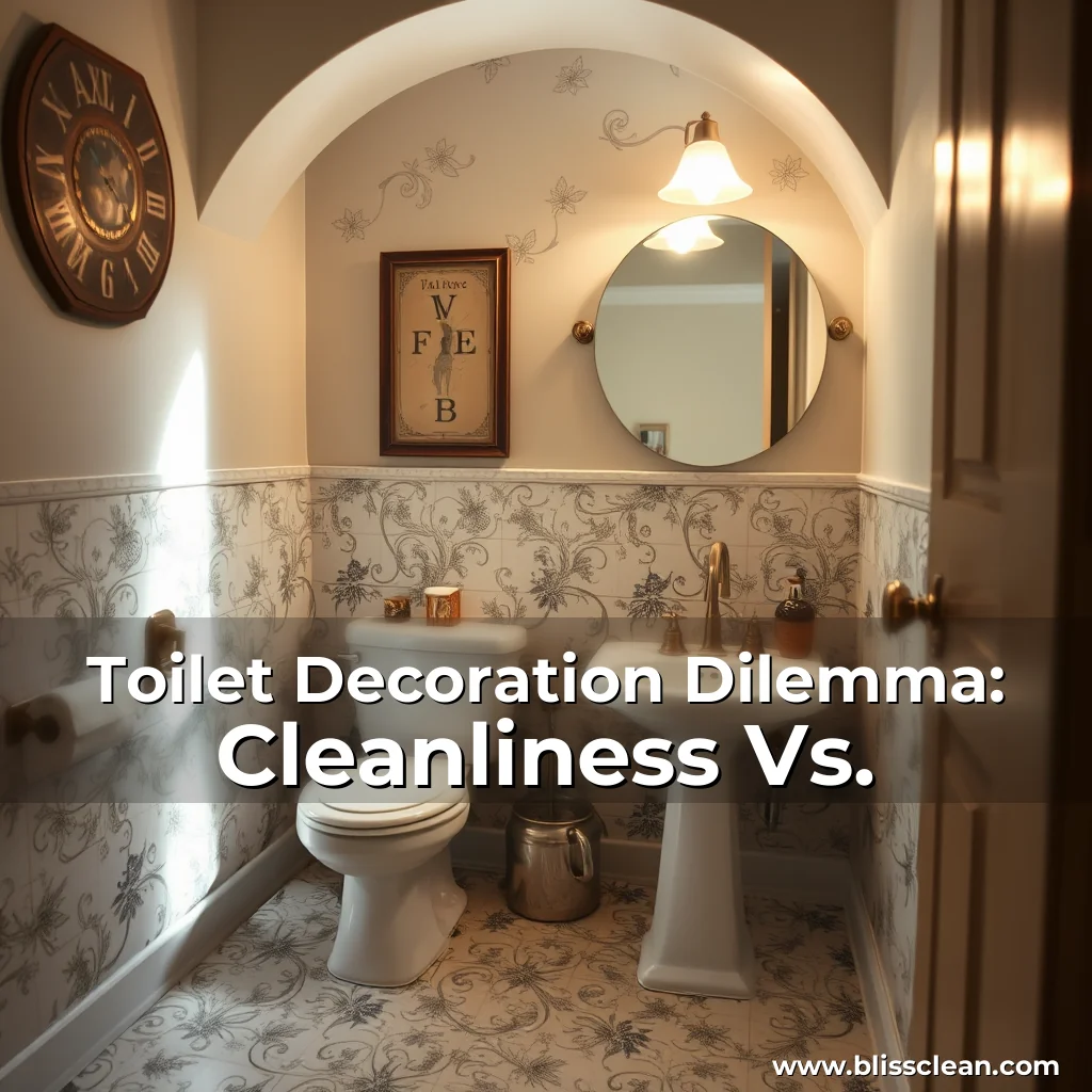 Read more about the article Toilet Decoration Dilemma: Cleanliness Vs.
