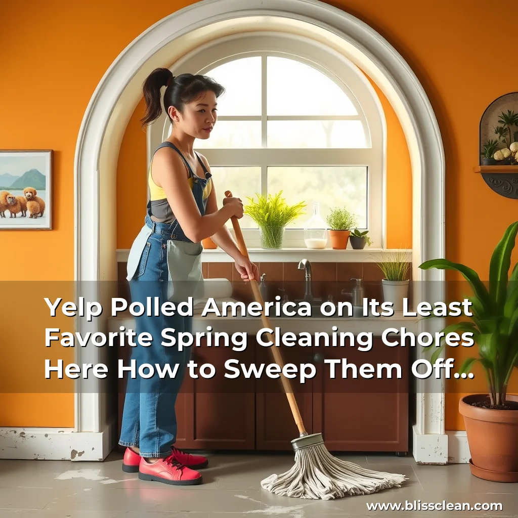 Read more about the article Yelp Polled America on Its Least Favorite Spring Cleaning Chores Here How to Sweep Them Off Your List