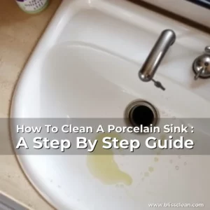 Artistic representation for How To Clean A Porcelain Sink : A Step By Step Guide